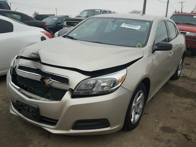 1G11B5SA0DF202334 - 2013 CHEVROLET MALIBU LS TAN photo 2