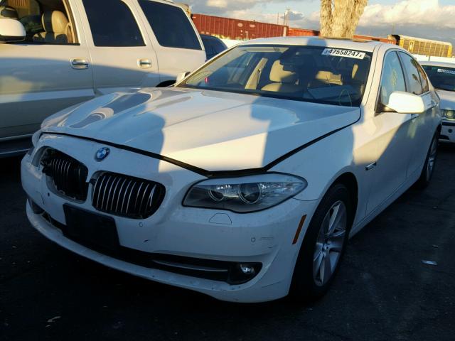 WBAFR1C52BC748017 - 2011 BMW 528 I WHITE photo 2