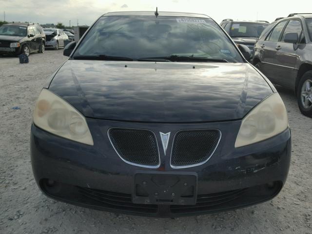 1G2ZH57N784109515 - 2008 PONTIAC G6 GT BLACK photo 9