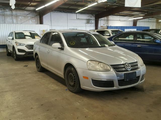 3VWPF71K56M758246 - 2006 VOLKSWAGEN JETTA VALU SILVER photo 1