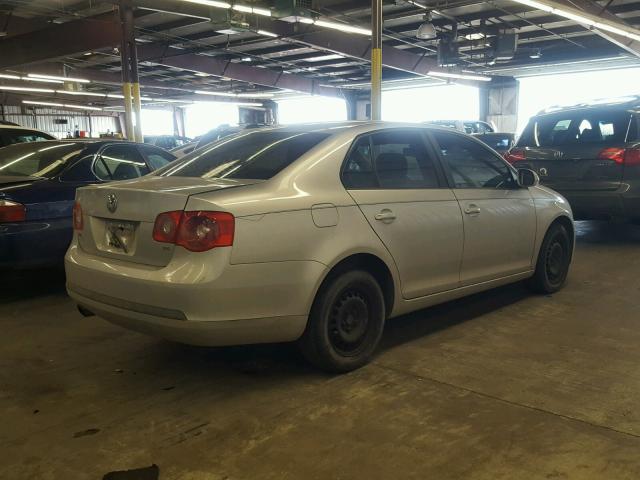 3VWPF71K56M758246 - 2006 VOLKSWAGEN JETTA VALU SILVER photo 4