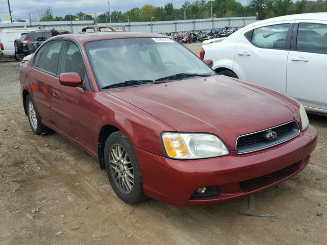 4S3BE625747208797 - 2004 SUBARU LEGACY L S MAROON photo 1