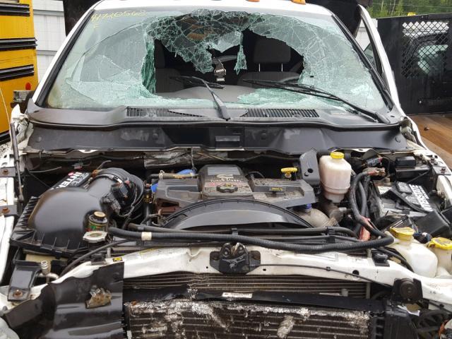 3D6WD66A18G171665 - 2008 DODGE RAM 4500 S WHITE photo 7