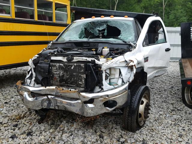 3D6WD66A18G171665 - 2008 DODGE RAM 4500 S WHITE photo 9