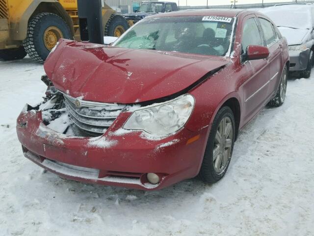 1C3CC5FV6AN129812 - 2010 CHRYSLER SEBRING LI RED photo 2