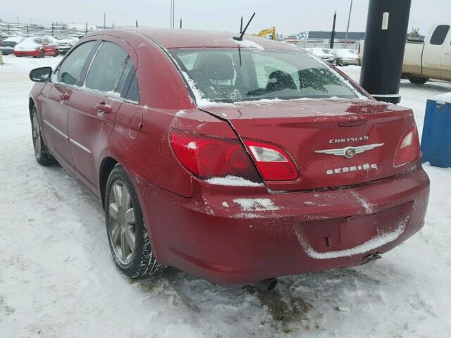 1C3CC5FV6AN129812 - 2010 CHRYSLER SEBRING LI RED photo 3