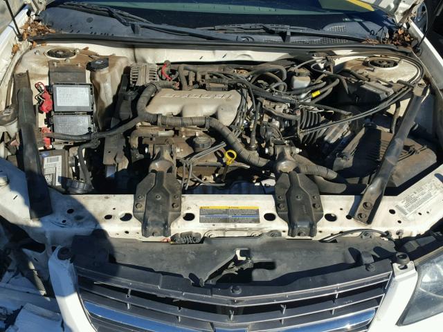 2G1WF52E349298594 - 2004 CHEVROLET IMPALA WHITE photo 7