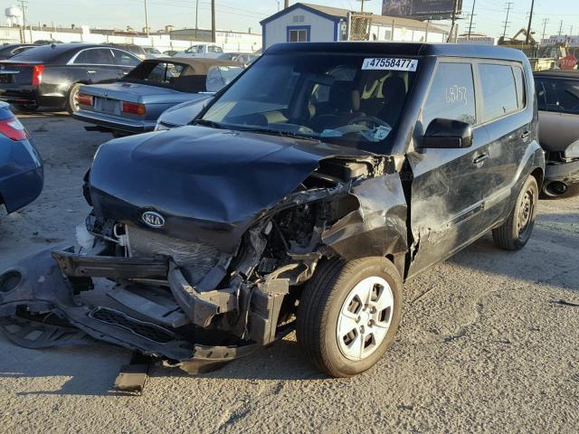 KNDJT2A55C7422780 - 2012 KIA SOUL BLACK photo 2