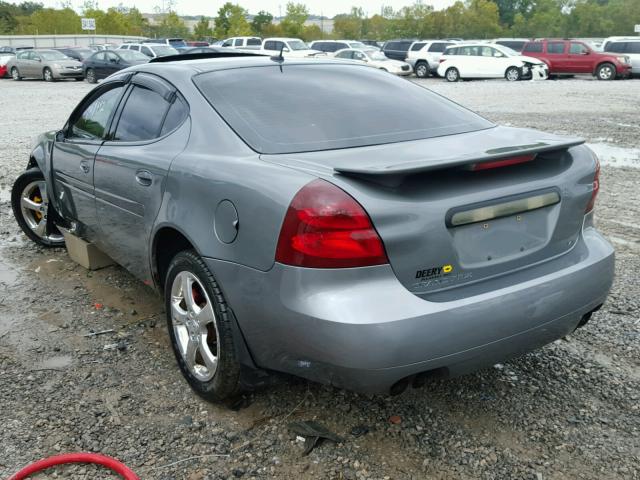 2G2WC58C271209496 - 2007 PONTIAC GRAND PRIX Մոխրագույն լուսանկար 3