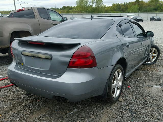 2G2WC58C271209496 - 2007 PONTIAC GRAND PRIX Մոխրագույն լուսանկար 4