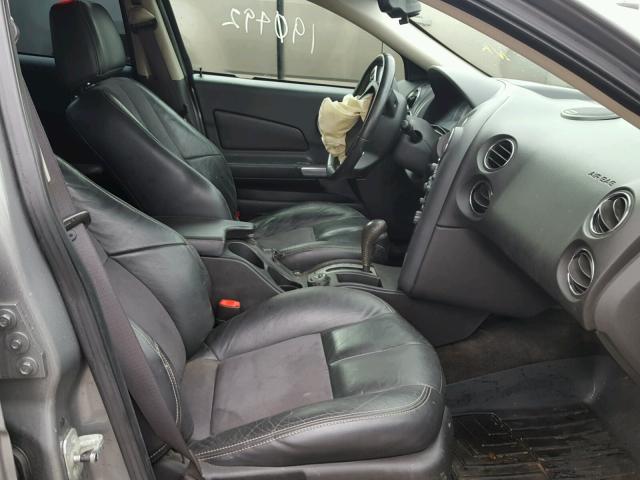 2G2WC58C271209496 - 2007 PONTIAC GRAND PRIX Մոխրագույն լուսանկար 5