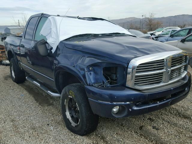 1D7HU18248J105011 - 2008 DODGE RAM 1500 S BLUE photo 1