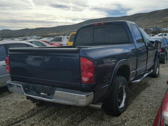 1D7HU18248J105011 - 2008 DODGE RAM 1500 S BLUE photo 4