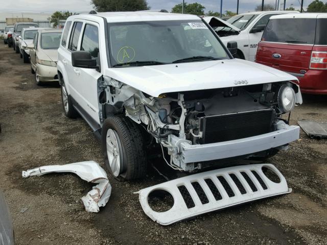 1C4NJPCB7ED529843 - 2014 JEEP PATRIOT LI WHITE photo 1