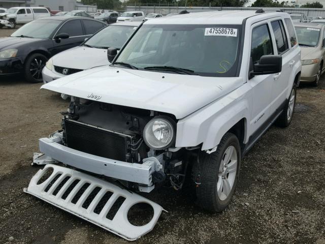 1C4NJPCB7ED529843 - 2014 JEEP PATRIOT LI WHITE photo 2