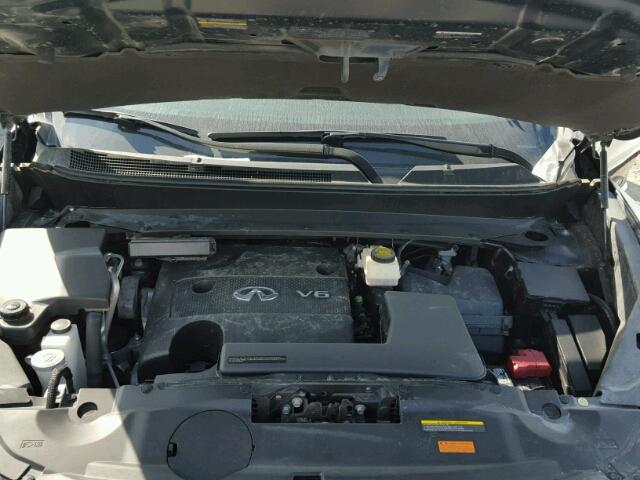 5N1AL0MNXEC529877 - 2014 INFINITI QX60 GRAY photo 7