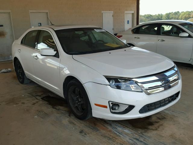 3FAHP0HA2AR198163 - 2010 FORD FUSION SE WHITE photo 1