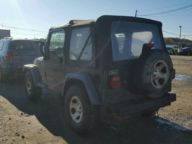 1J4FA29166P712148 - 2006 JEEP WRANGLER / GREEN photo 3