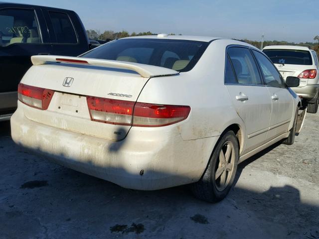 1HGCM56804A121625 - 2004 HONDA ACCORD EX WHITE photo 4