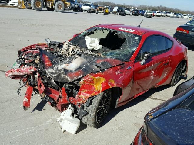 JF1ZNAA13E8708974 - 2014 TOYOTA SCION FR-S 红色 照片 2