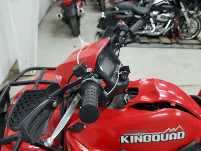 5SAAR41A5D7100796 - 2013 SUZUKI LT-A750 X RED photo 16