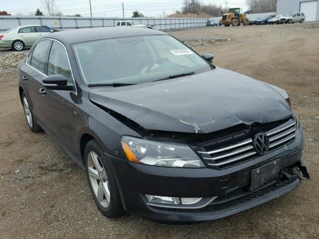 1VWAS7A35FC122972 - 2015 VOLKSWAGEN PASSAT S BLACK photo 1