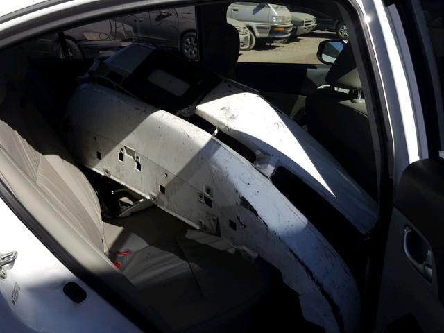 19XFB2F94CE337675 - 2012 HONDA CIVIC EXL WHITE photo 6