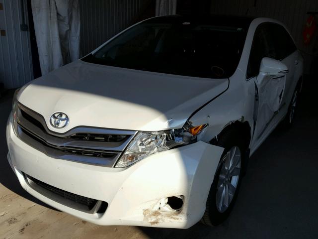 4T3BA3BB5DU039917 - 2013 TOYOTA VENZA LE WHITE photo 2