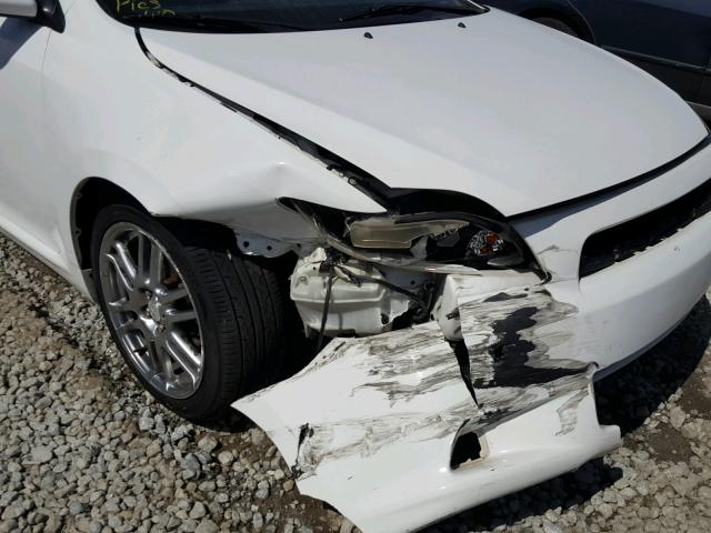 JTKDE167850023636 - 2005 TOYOTA SCION TC 白色 照片 9