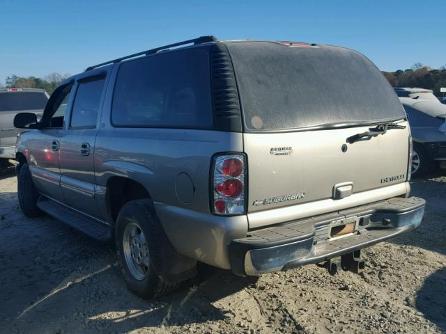 3GNEC16Z53G224350 - 2003 CHEVROLET SUBURBAN C SILVER photo 3