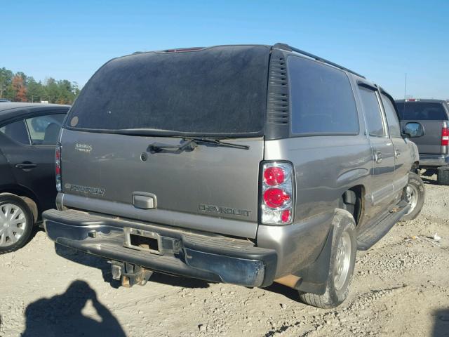 3GNEC16Z53G224350 - 2003 CHEVROLET SUBURBAN C SILVER photo 4