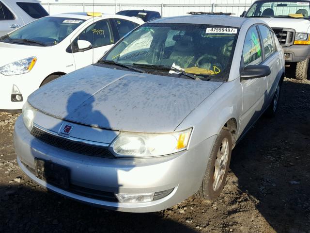 1G8AK52F13Z137651 - 2003 SATURN ION LEVEL SILVER photo 2