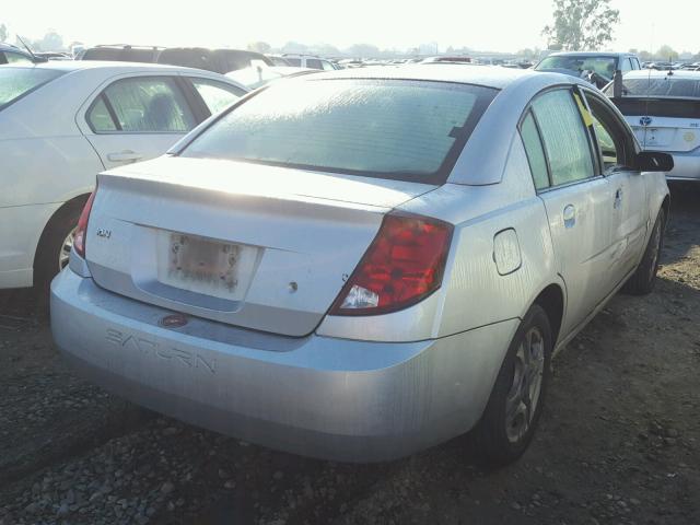 1G8AK52F13Z137651 - 2003 SATURN ION LEVEL SILVER photo 4