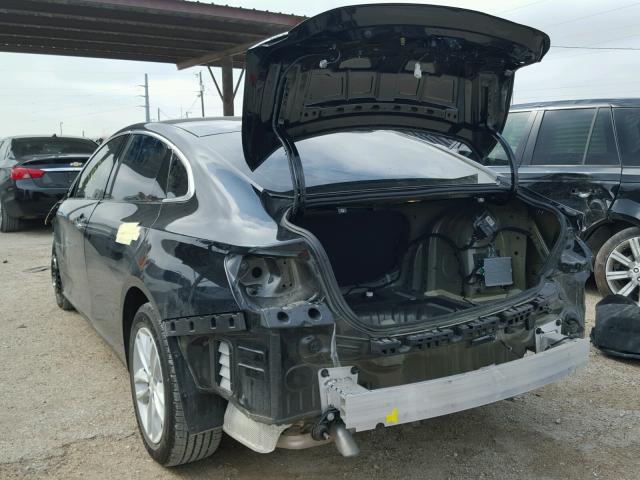 1G1ZE5ST1HF122932 - 2017 CHEVROLET MALIBU LT Қара фото 3