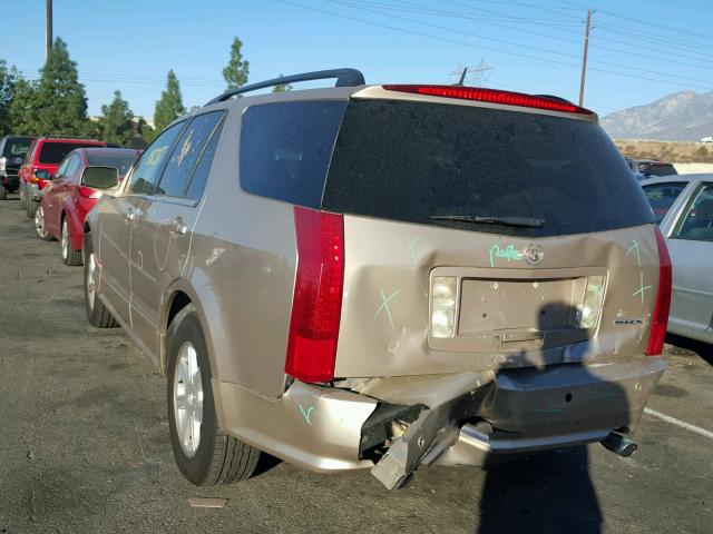 1GYEE637450146549 - 2005 CADILLAC SRX GOLD photo 3