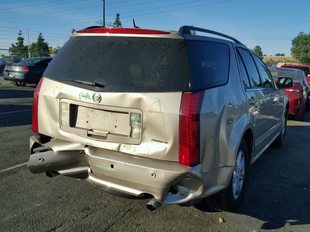 1GYEE637450146549 - 2005 CADILLAC SRX GOLD photo 4