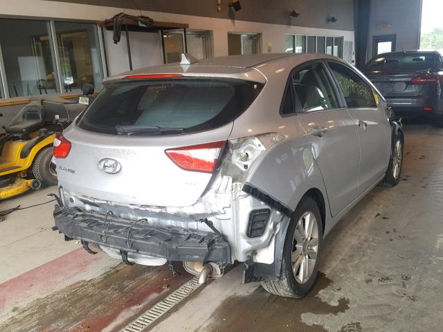 KMHD35LE5DU109903 - 2013 HYUNDAI ELANTRA GT SILVER photo 4