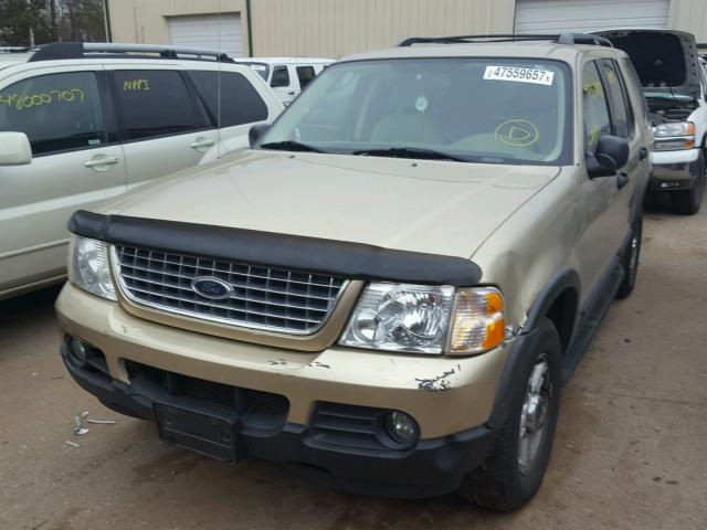 1FMZU73K43ZA36304 - 2003 FORD EXPLORER X GOLD photo 2