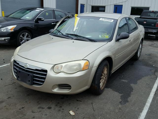 1C3EL46X46N136740 - 2006 CHRYSLER SEBRING TAN photo 2