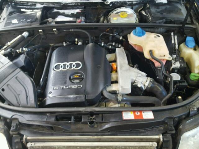 WAUJC68E54A136443 - 2004 AUDI A4 1.8T BLACK photo 7