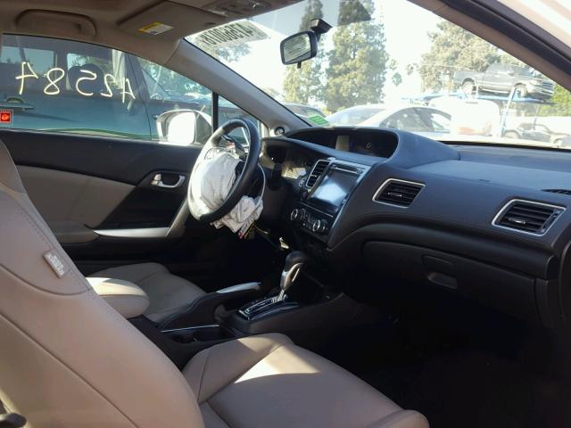 2HGFG3B0XFH527263 - 2015 HONDA CIVIC EXL 白色 照片 5