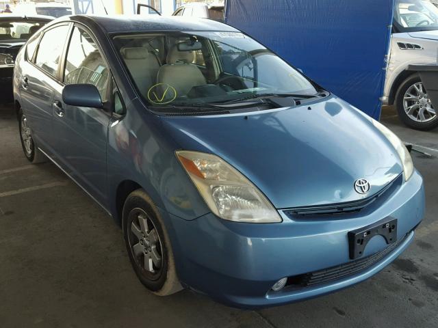 JTDKB20U953082396 - 2005 TOYOTA PRIUS BLUE photo 1