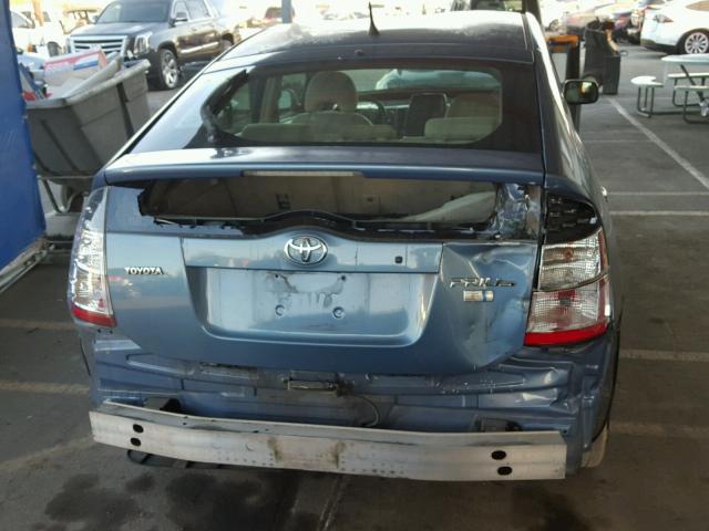 JTDKB20U953082396 - 2005 TOYOTA PRIUS BLUE photo 9