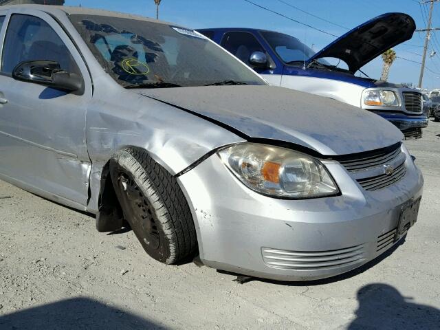 1G1AD5F59A7224958 - 2010 CHEVROLET COBALT 1LT SILVER photo 9