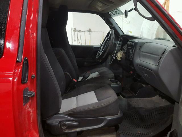 1FTZR45E84PA62610 - 2004 FORD RANGER SUP RED photo 5
