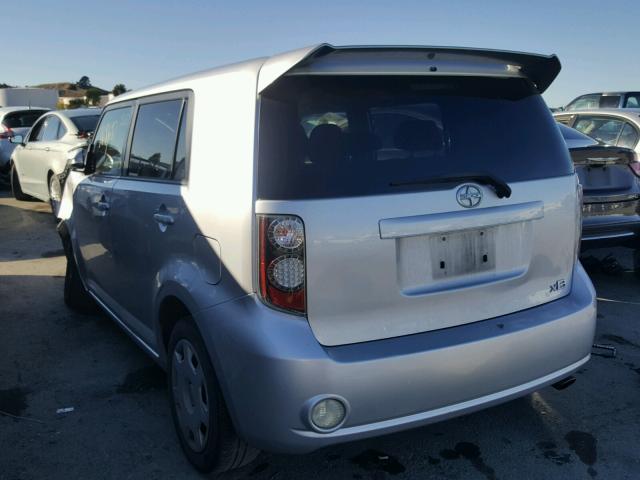 JTLKE50E491066369 - 2009 TOYOTA SCION XB GRAY photo 3