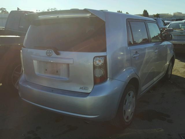 JTLKE50E491066369 - 2009 TOYOTA SCION XB GRAY photo 4