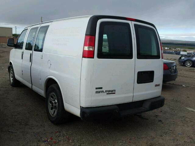 1GTS8AF40B1146400 - 2011 GMC SAVANA G15 WHITE photo 3