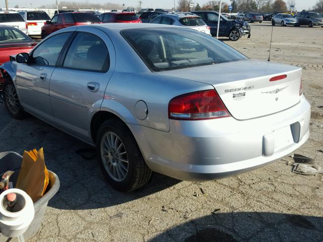 1C3EL46X25N673122 - 2005 CHRYSLER SEBRING SILVER photo 3