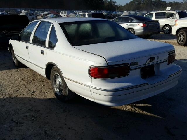 1G1BL52W1TR102690 - 1996 CHEVROLET CAPRICE CL თეთრი ფოტო 3